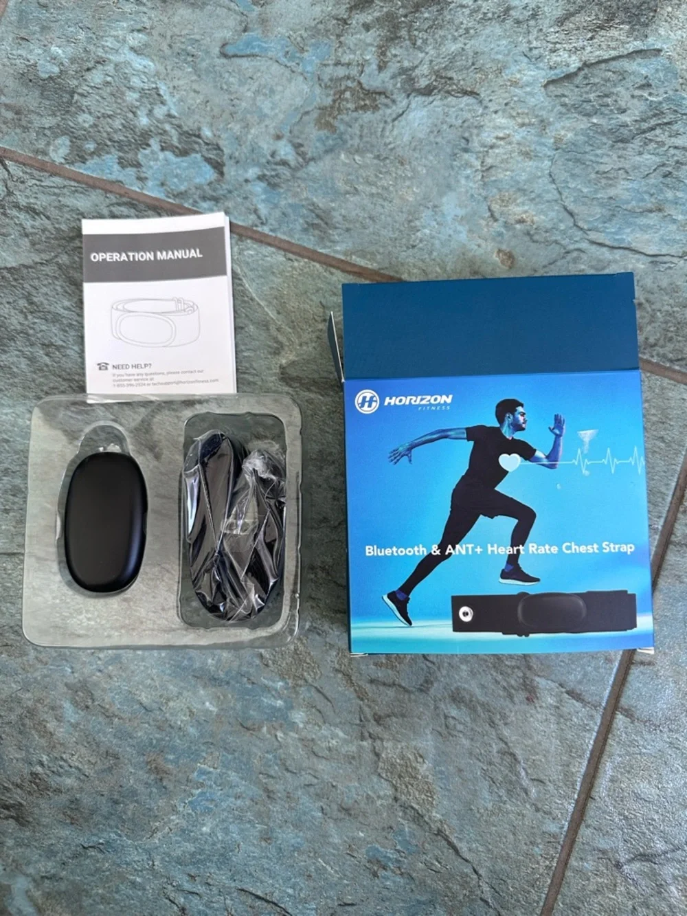 New Horizon Fitness Bluetooth Heart Rate Chest Strap‎ Exercise Sensor Treadmill